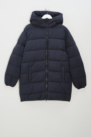 Doudoune à capuche - Bleu foncé