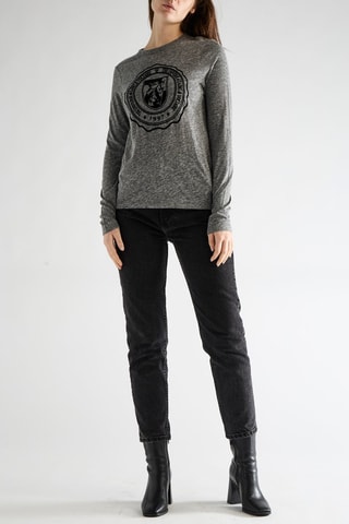 T-shirt - Gris foncé chiné