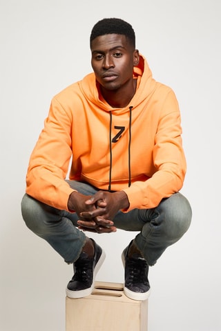 Sweat en cachemire - Orange