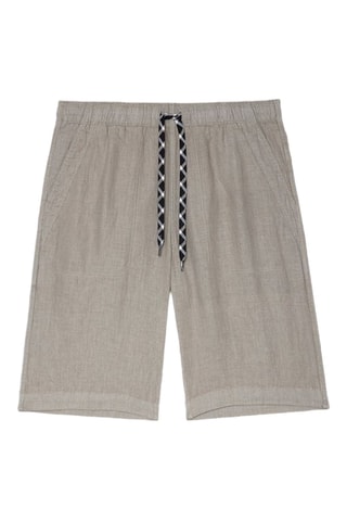 Bermuda en lin - Beige