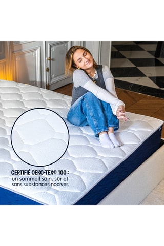 Matelas mousse mémoire de forme - épais 20cm - Lumea OnePlus
