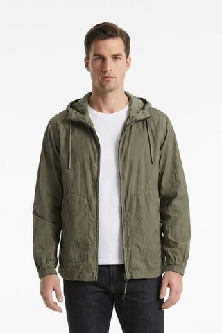 Jasje met capuchon - Kaki