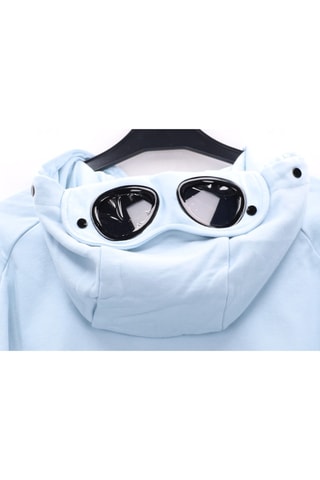 Sweater met Capuchon - Lichtblauw