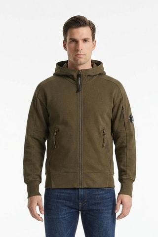 Sweater met Capuchon - Kakigroen