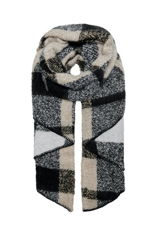 Echarpe - Noir et beige