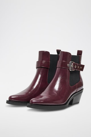 Bottines Chelsea - Bordeaux