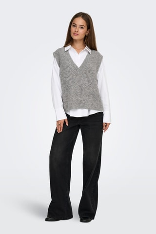 Pull sans manches - Gris