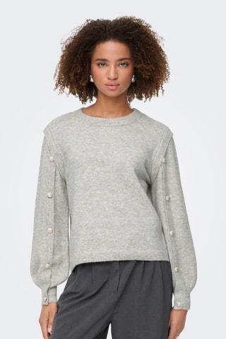 Pull - Gris clair chiné