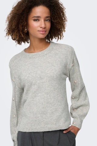 Pull - Gris clair chiné