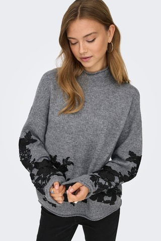 Pull - Gris foncé chiné