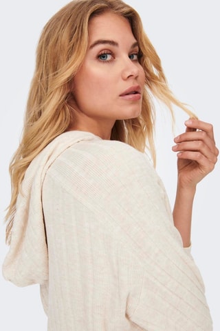 Pull à capuche - Beige