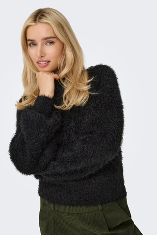 Pull en coton biologique - Noir