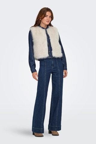 Gilet sans manches - Ecru