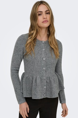 Gilet - Gris clair chiné