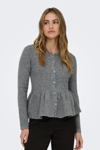 Gilet - Gris clair chiné