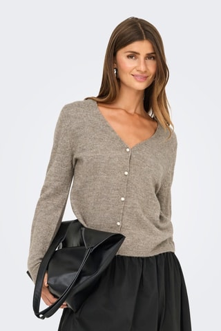 Gilet en coton biologique - Beige