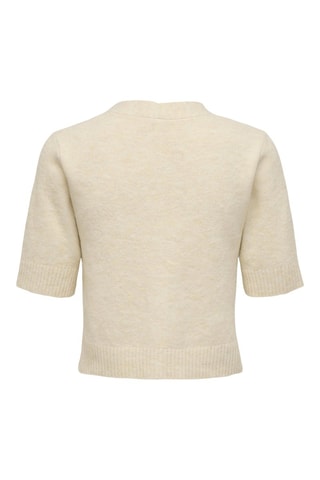 Gilet en coton biologique - Beige