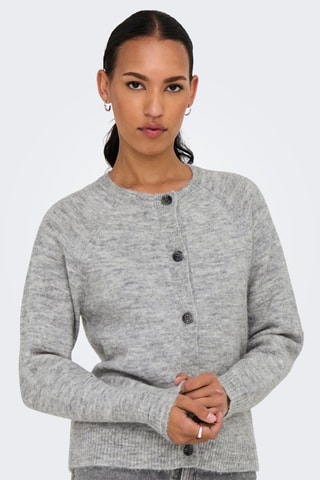 Wollen Vest Regular Fit - Grijs