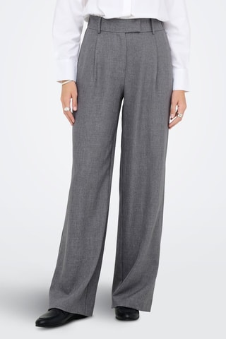 Pantalon droit - Gris