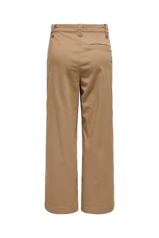 Pantalon wide legs - marron