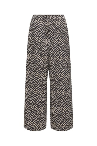 Broek - Beige en Zwart