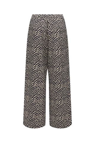 Broek - Beige en Zwart