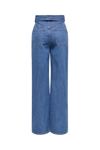 Jean wide legs - Bleu cobalt