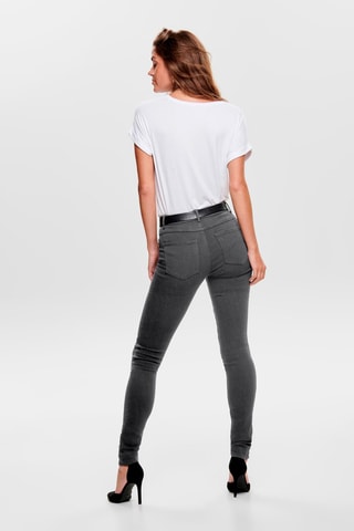 Jean skinny Gris