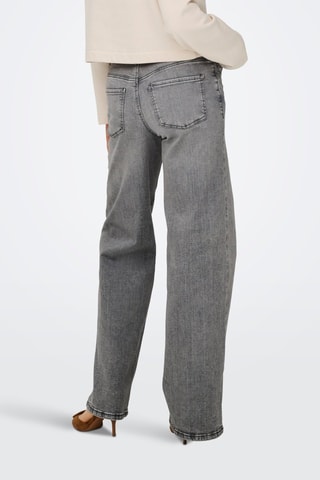 Jean taille haute - Gris