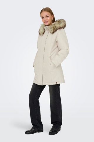 Parka à capuche - Beige