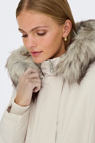 Parka à capuche - Beige