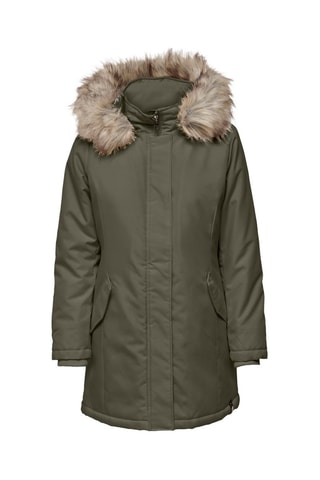 Parka à capuche - Kaki