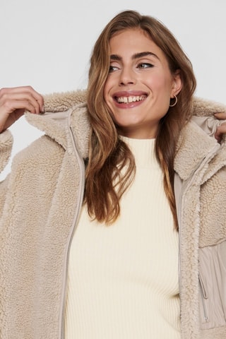 Manteau à capuche - Beige