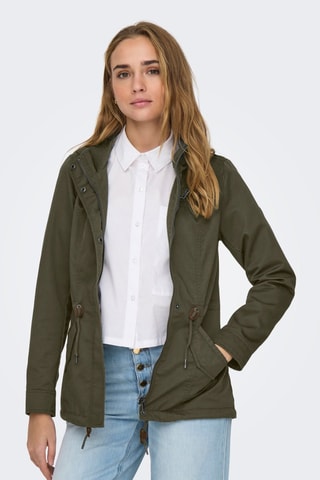 Parka à capuche - Kaki