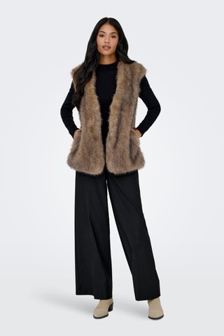 Veste sans manches - Marron