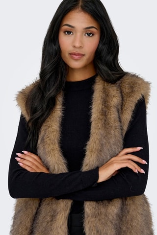 Veste sans manches - Marron