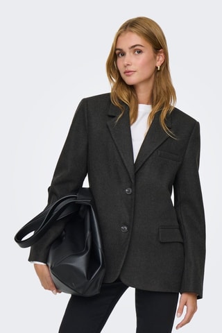 Veste - Gris foncé chiné