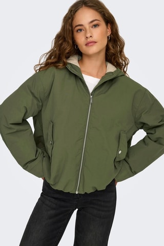 Veste à capuche - Kaki