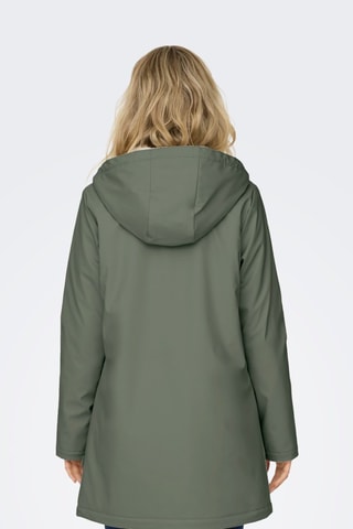 Coupe-vent à capuche - Vert clair