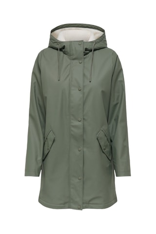 Coupe-vent à capuche - Vert clair