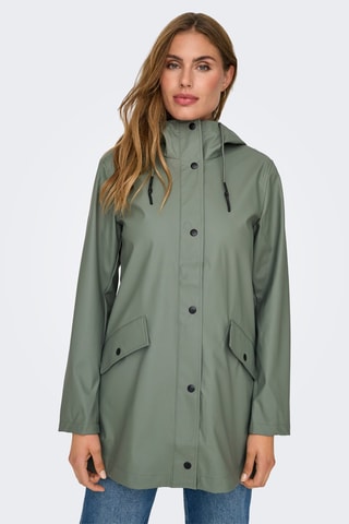 Imperméable à capuche - Vert
