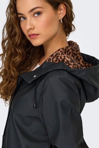 Imperméable à capuche - Noir