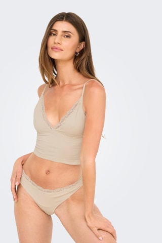 Crop top - Beige