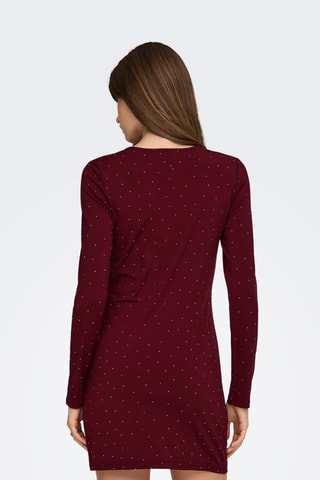 Robe droite - Bordeaux