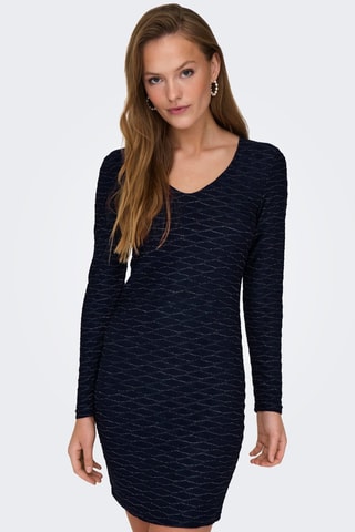 Robe fourreau - Bleu marine