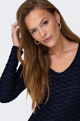 Robe fourreau - Bleu marine