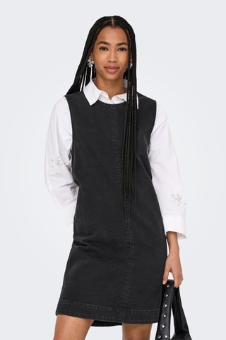 Robe courte regular  - Noir