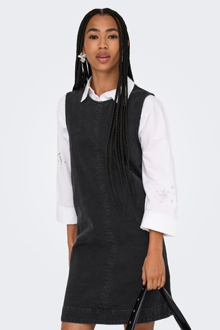 Robe courte regular  - Noir