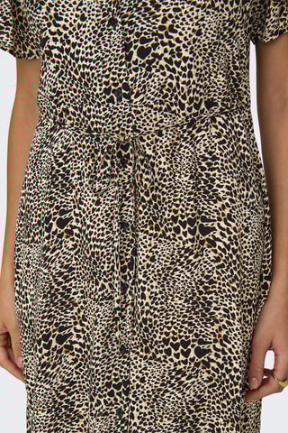 Robe courte regular - Beige