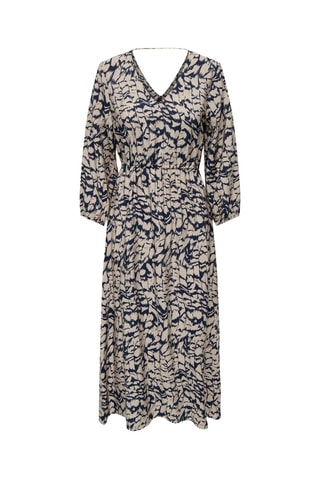 Robe midi regular - Beige